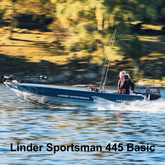 Алюмінієвий човен Linder sportsman 355